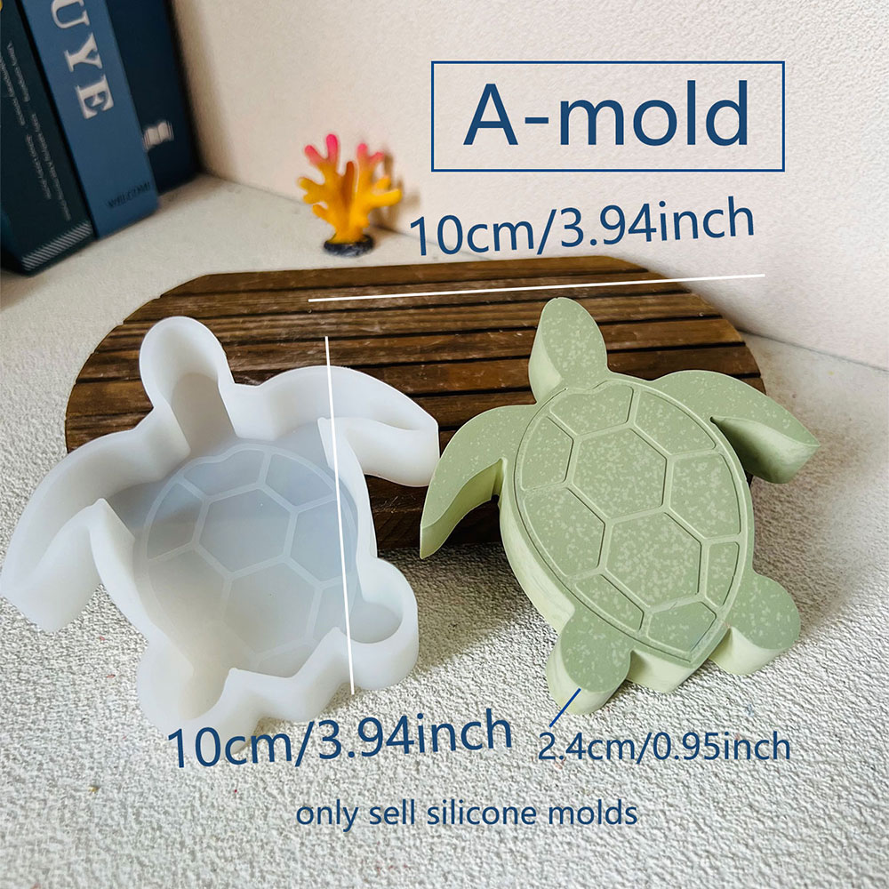 Cute Turtle Silicone Mold Fish - Aquarium Fish Fishing incelemesi ve fiyatı