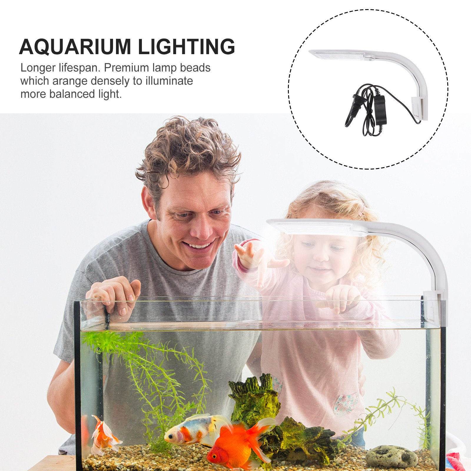 LED Aquarium Light for Fish Ta - Aquarium Fish With Long Lifespan incelemesi ve fiyatı