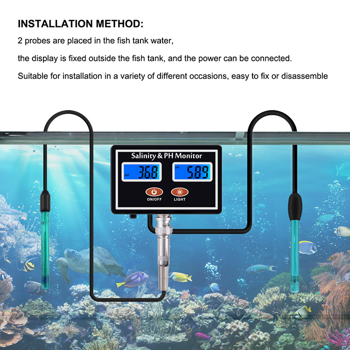 Online PH & Salinity Monitor 2 - Aquarium Fish In Online incelemesi ve fiyatı