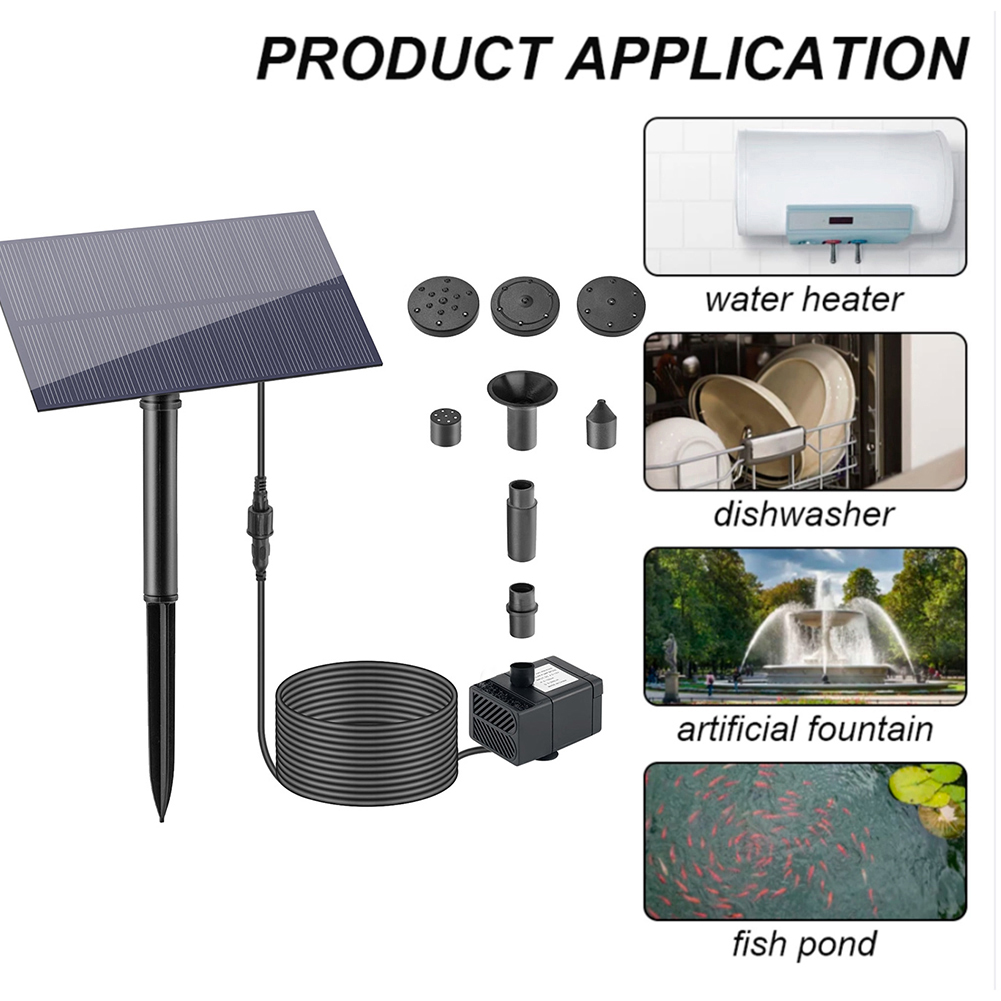 5W 5V Solar Water Pump Garden  - Aquarium Fish Fishing incelemesi ve fiyatı