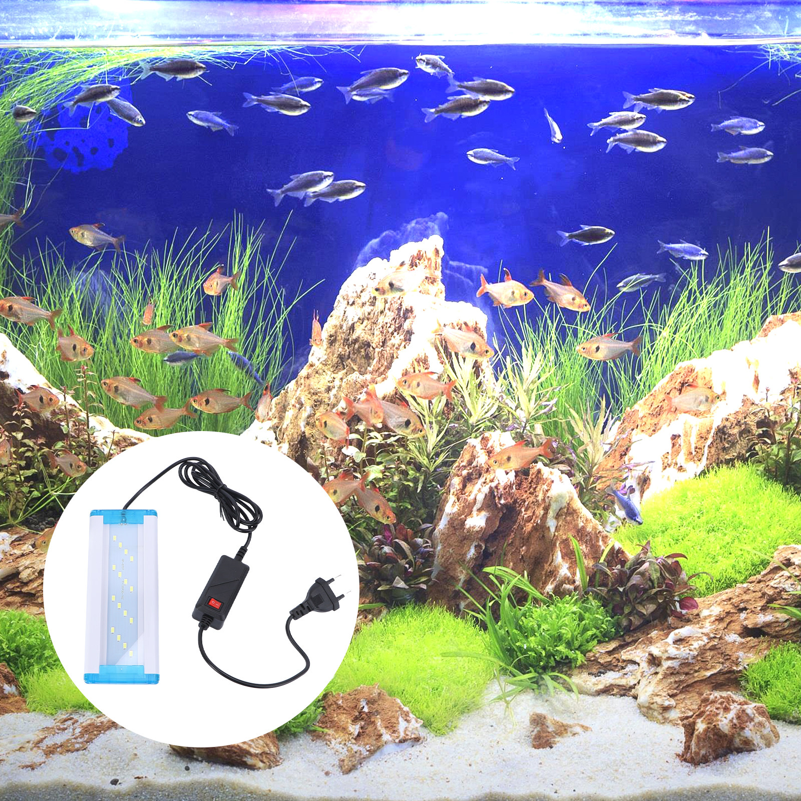 1Pcs Ultra-Thin Aquarium LED L - Aquarium Fish With Long Lifespan incelemesi ve fiyatı