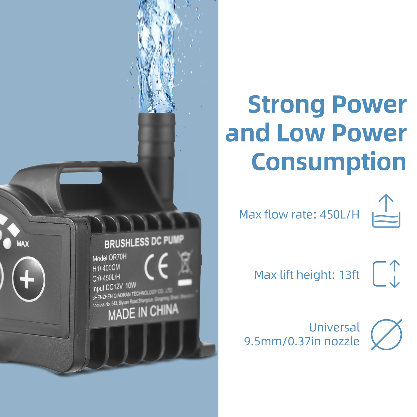 Submersible 12V Water Pump 8 L - Aquarium Fish In Pond incelemesi ve fiyatı