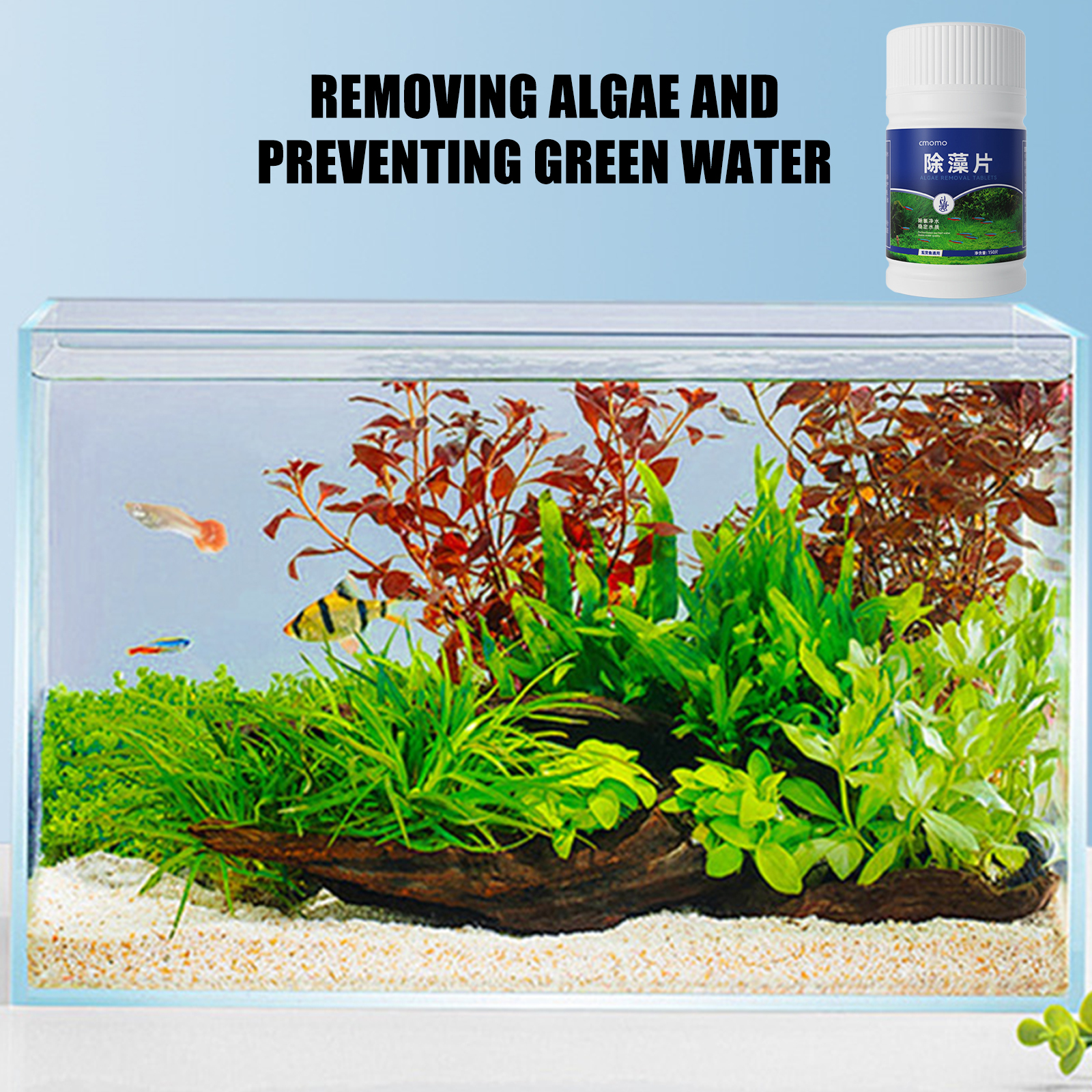 150 Tables Aquarium Algae Clea - Aquarium Fish Maintenance incelemesi ve fiyatı