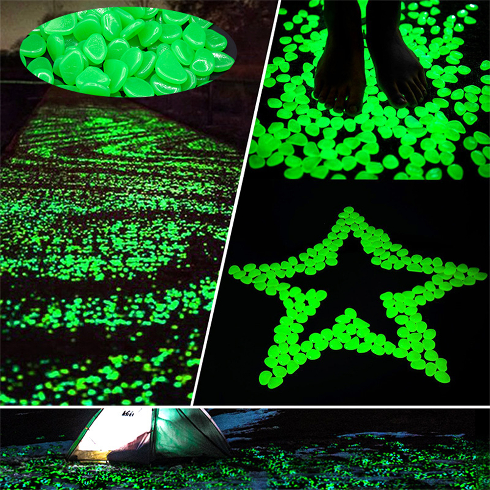 50pcs Luminous Stone Fluoresce - Aquarium Decoration Rock incelemesi ve fiyatı