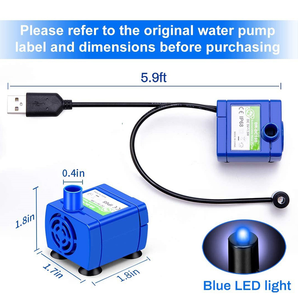 Cat Water Fountain Pump Ultra  - Aquarium Fish With Long Lifespan incelemesi ve fiyatı