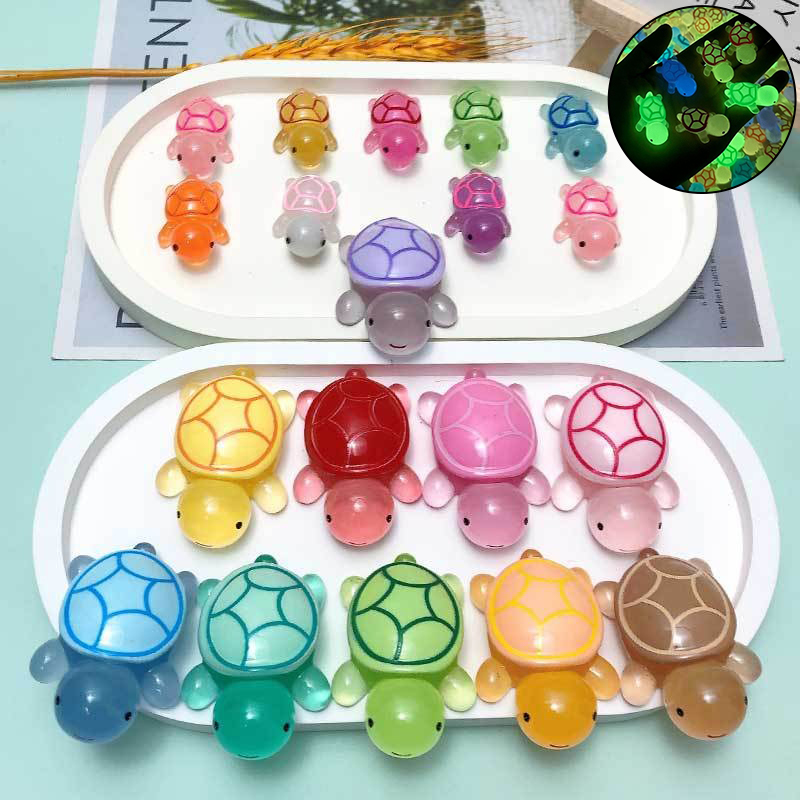 6/10pcs Mini Luminous Turtle H - Aquarium Fish Names incelemesi ve fiyatı