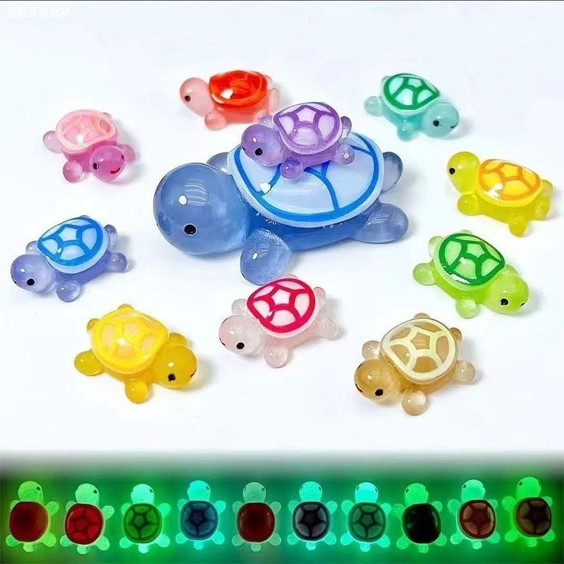 6/10pcs Mini Luminous Turtle H - Aquarium Fish Names incelemesi ve fiyatı