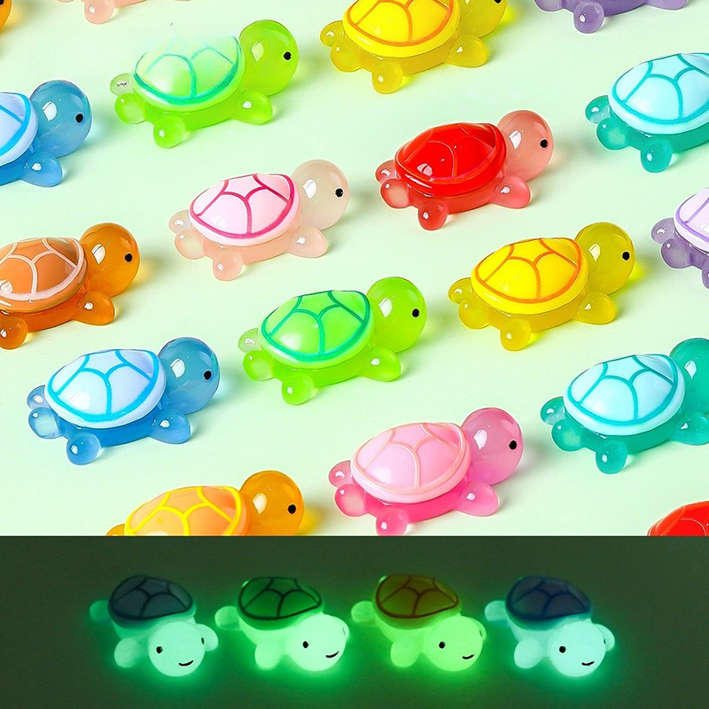 6/10pcs Mini Luminous Turtle H - Aquarium Fish Names incelemesi ve fiyatı