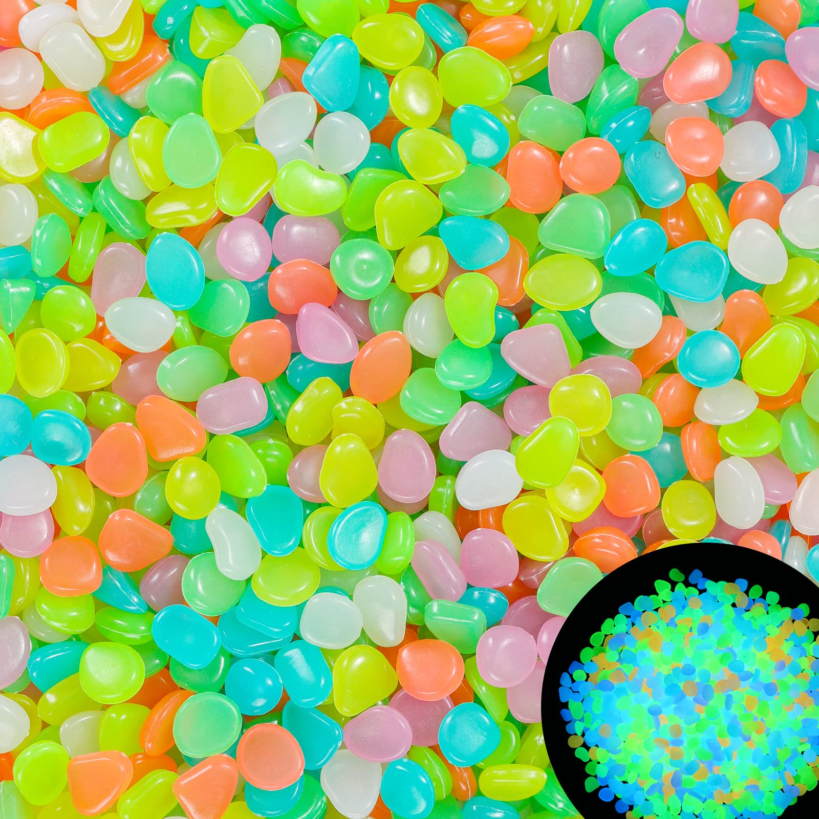 100Pcs Glow in the Dark Garden - Aquarium Fish Fishing incelemesi ve fiyatı