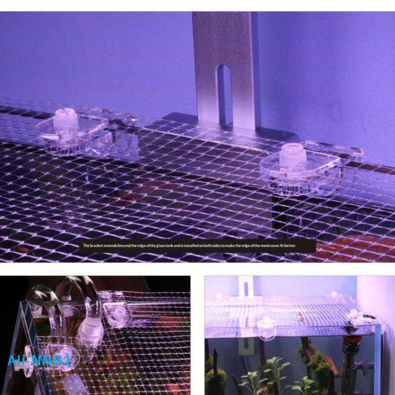 【N】1Pcs Fish Tank Net Anti Jum - Aquarium Fish Jump Guard incelemesi ve fiyatı
