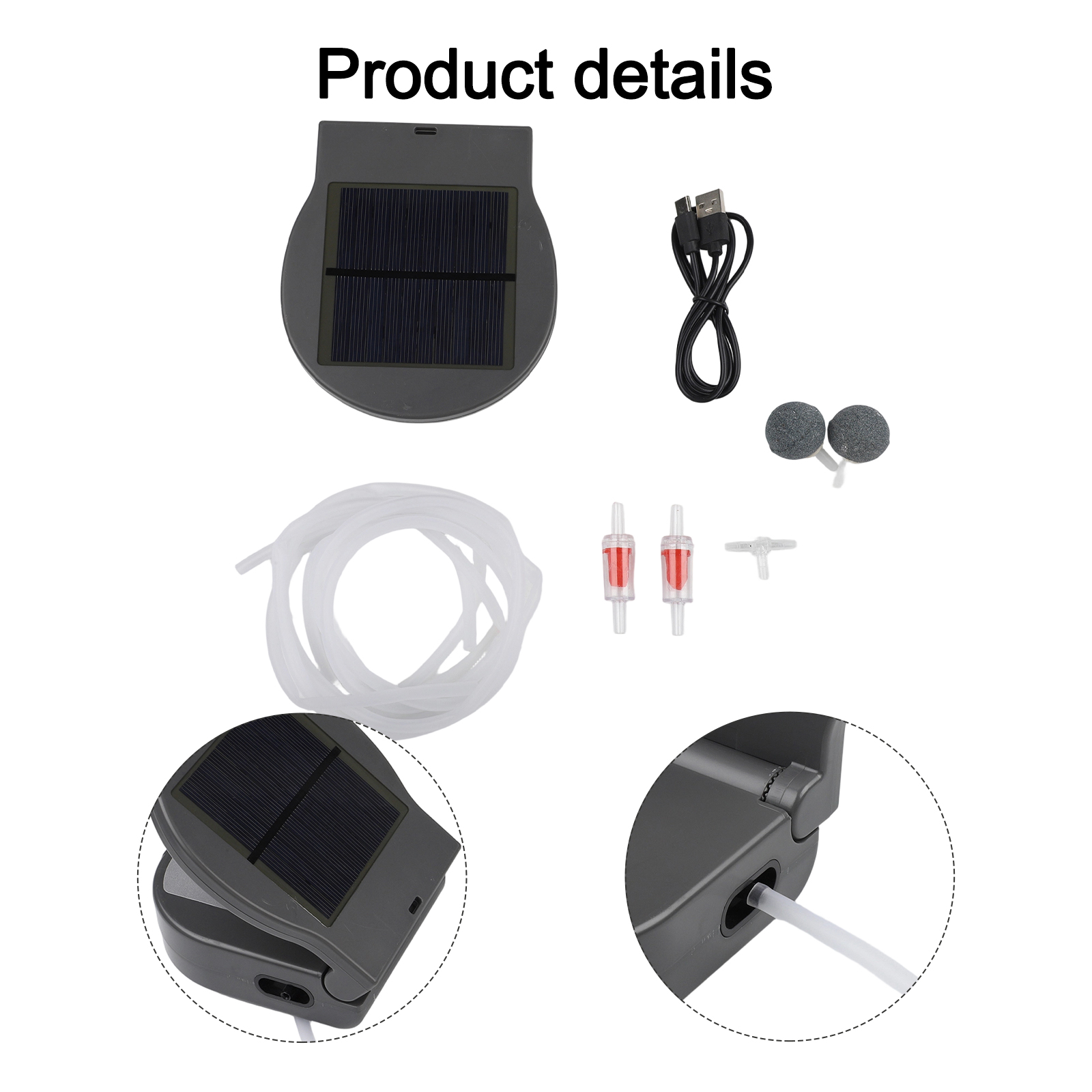 Solar For Pond Pump with Recha - Aquarium Fish In Pond incelemesi ve fiyatı