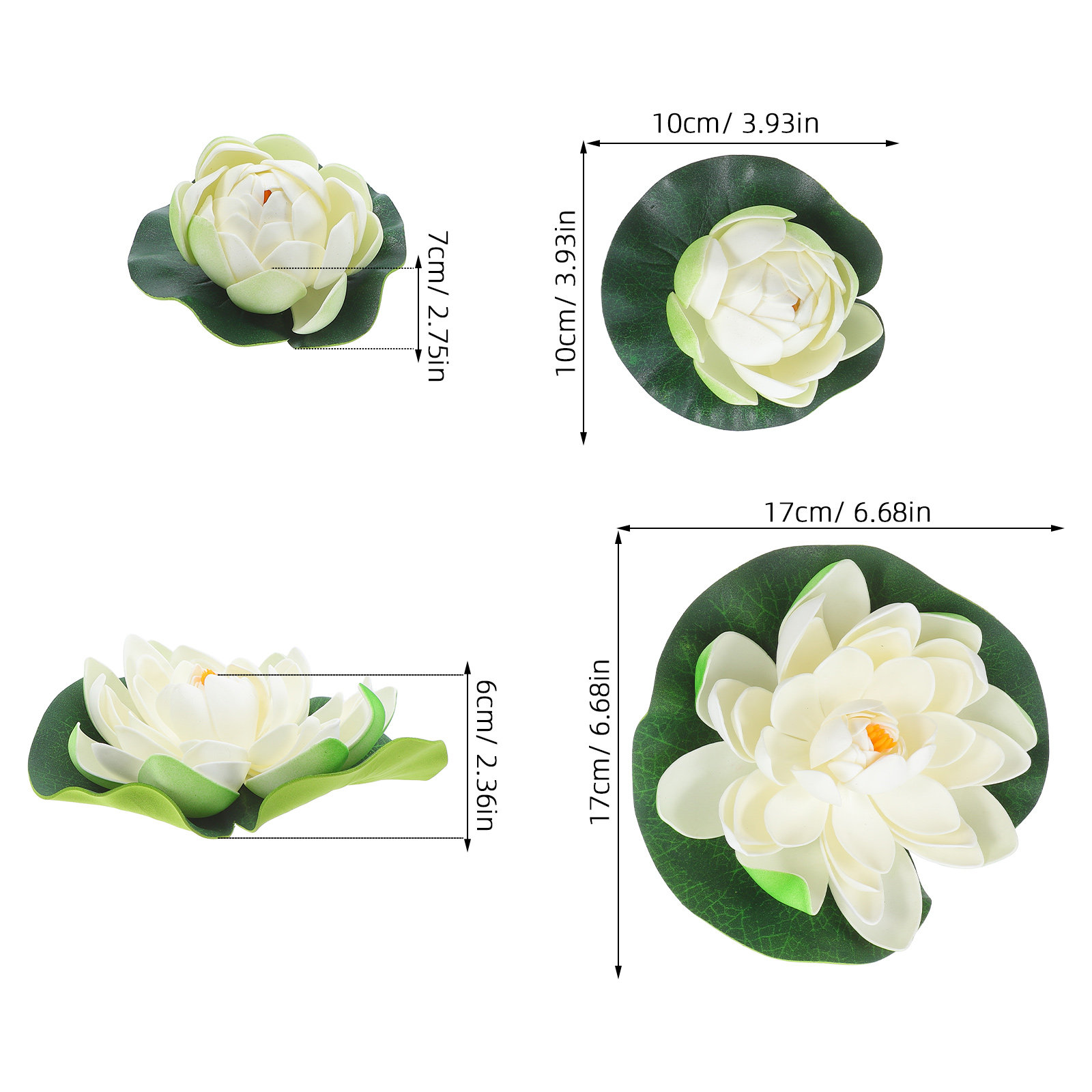 5Pcs Artificial Floating Water - Aquarium Fish In Pond incelemesi ve fiyatı