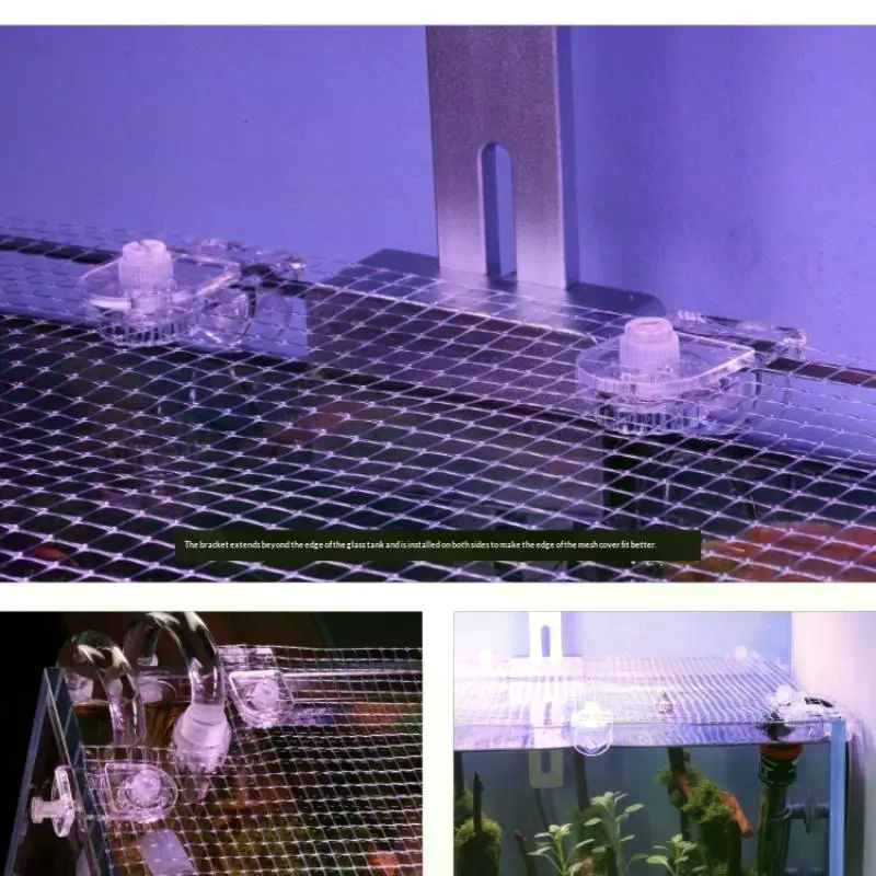 1Pcs Fish Tank Net Anti Jumpin - Aquarium Fish Jump Guard incelemesi ve fiyatı