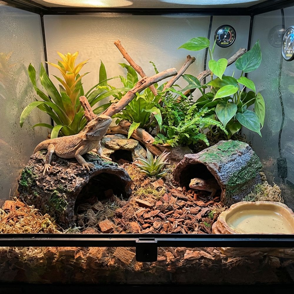 Simulation Reptile Hideout Hol - Aquarium Fish Hiding Places incelemesi ve fiyatı