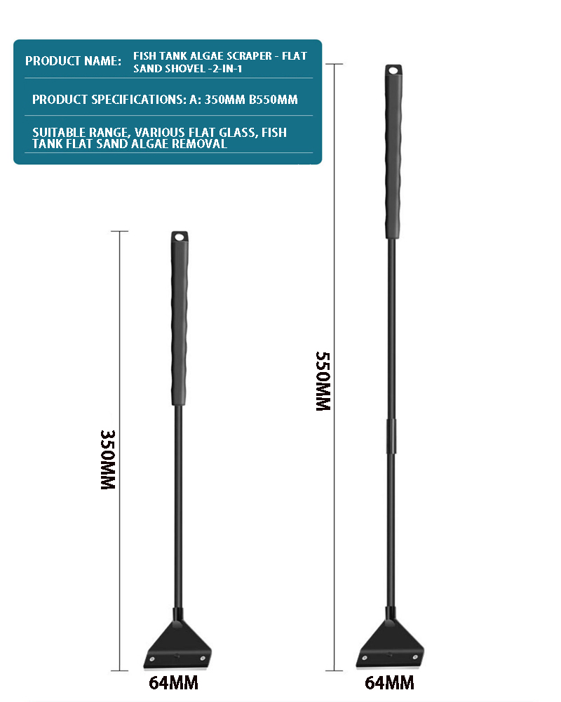 Fish Tank Cleaning Tool Flat S - Aquarium Fish Maintenance incelemesi ve fiyatı