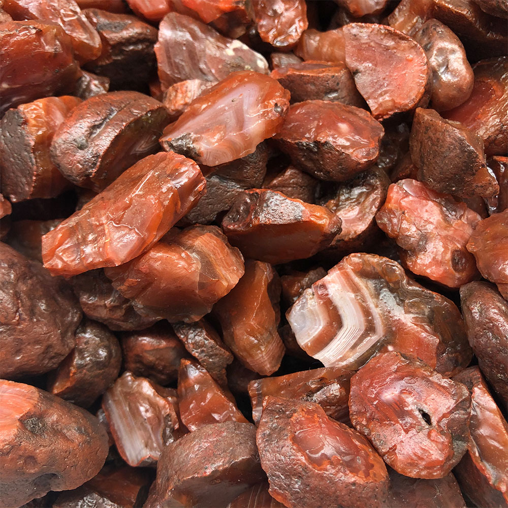 1pc Random Rough Raw Carnelian - Aquarium Decoration Rock incelemesi ve fiyatı