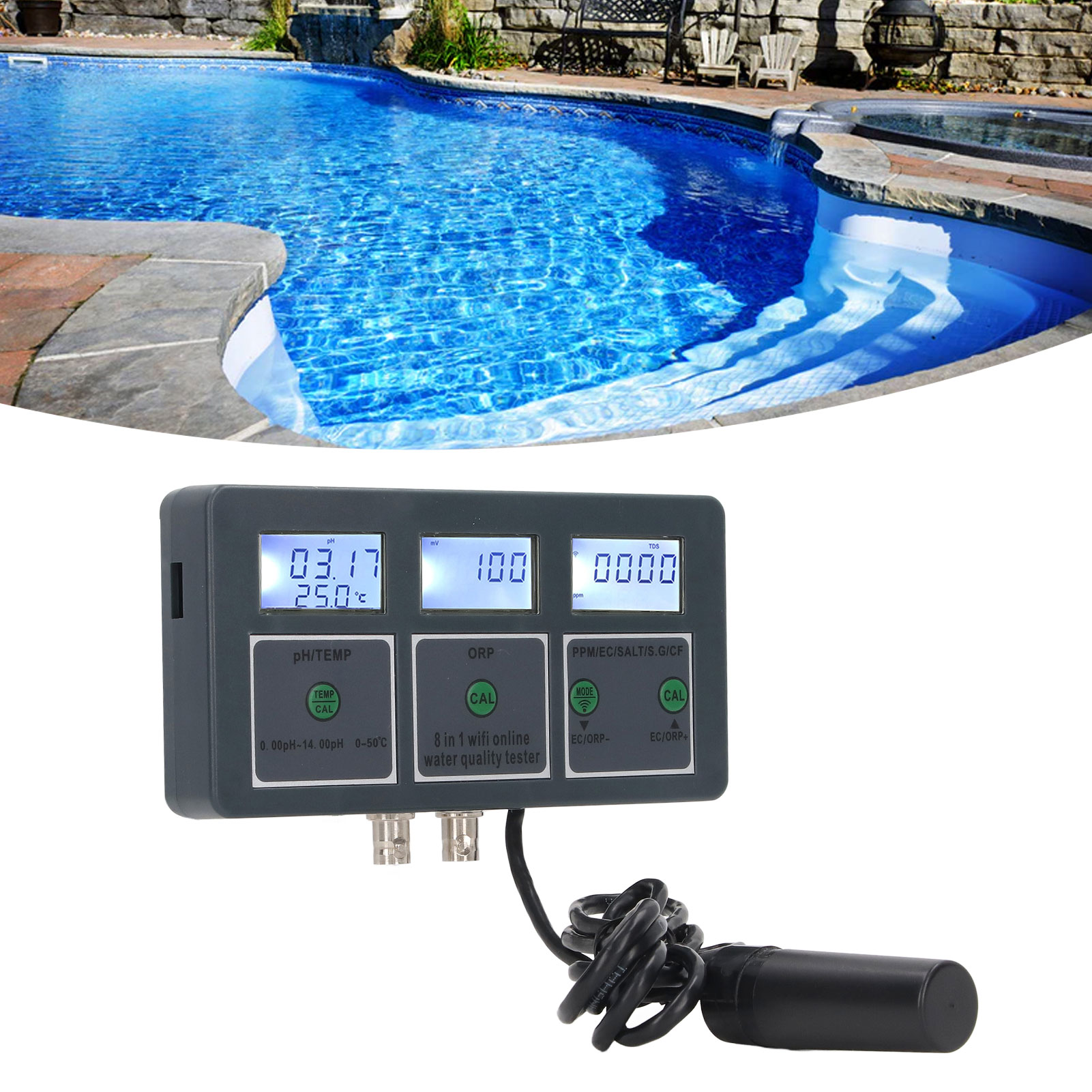 Water Quality Tester Multi Par - Aquarium Fish In Online incelemesi ve fiyatı