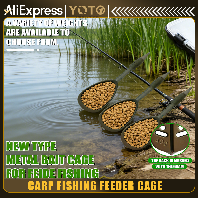 YOTO Small Zinc Alloy Bait Cag - Aquarium Fish Diseases incelemesi ve fiyatı