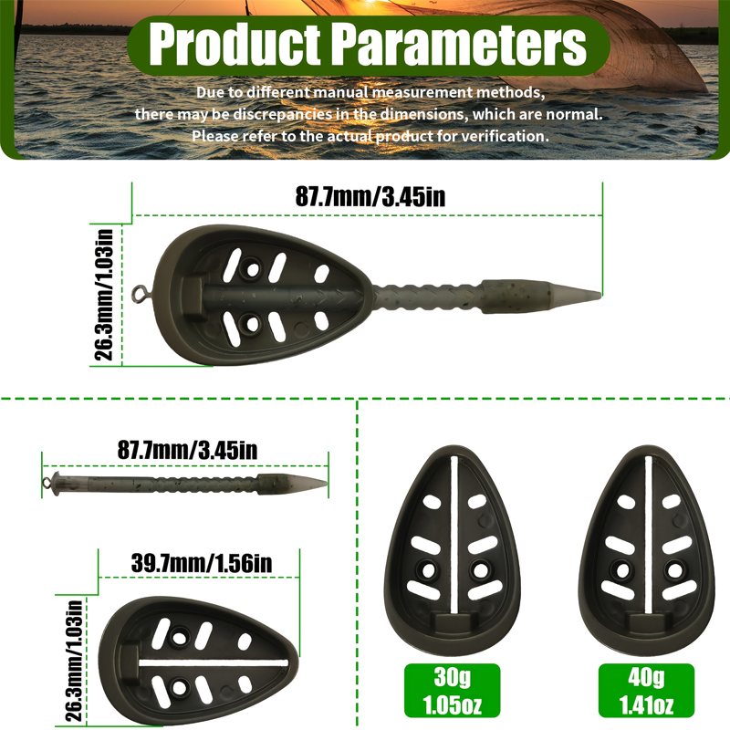 YOTO Small Zinc Alloy Bait Cag - Aquarium Fish Diseases incelemesi ve fiyatı